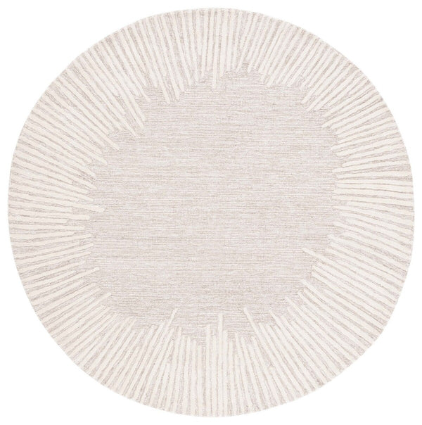 Safavieh Abstract 478 Hand Tufted Contemporary Rug Natural / Ivory ABT478A-9