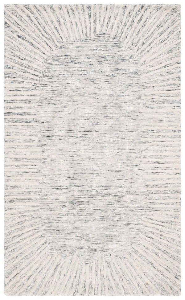 Safavieh Abstract 478 Hand Tufted Contemporary Rug Grey / Ivory ABT478F-9