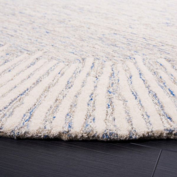 Safavieh Abstract 478 Hand Tufted Contemporary Rug Blue / Ivory ABT478M-9