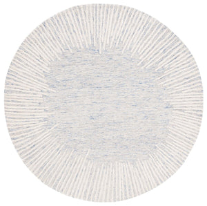 Safavieh Abstract 478 Hand Tufted Contemporary Rug Blue / Ivory ABT478M-9