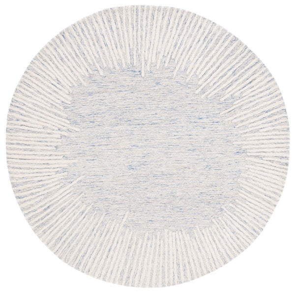 Safavieh Abstract 478 Hand Tufted Contemporary Rug Blue / Ivory ABT478M-9