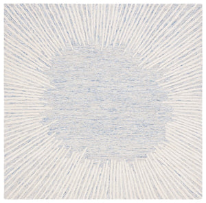 Safavieh Abstract 478 Hand Tufted Contemporary Rug Blue / Ivory ABT478M-9