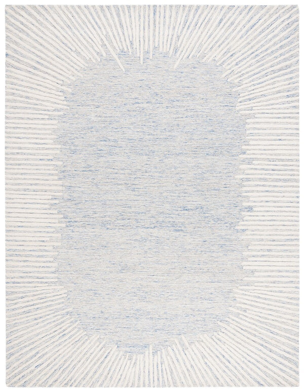 Safavieh Abstract 478 Hand Tufted Contemporary Rug Blue / Ivory ABT478M-9