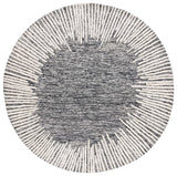 Safavieh Abstract 478 Hand Tufted Contemporary Rug Black / Ivory ABT478Z-9
