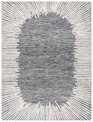 Safavieh Abstract 478 Hand Tufted Contemporary Rug Black / Ivory ABT478Z-9