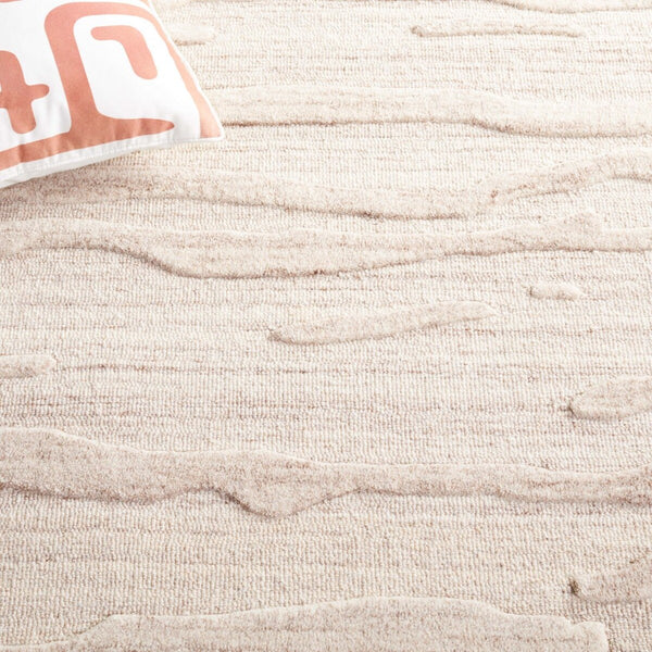 Safavieh Abstract 496 Hand Tufted Modern Rug Beige 8' x 10'