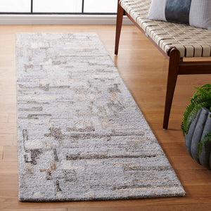 Safavieh Abstract 875 ABT875 Hand Tufted Modern Rug Grey / Brown ABT875F-4