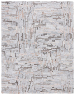 Safavieh Abstract 875 ABT875 Hand Tufted Modern Rug Grey / Brown ABT875F-4