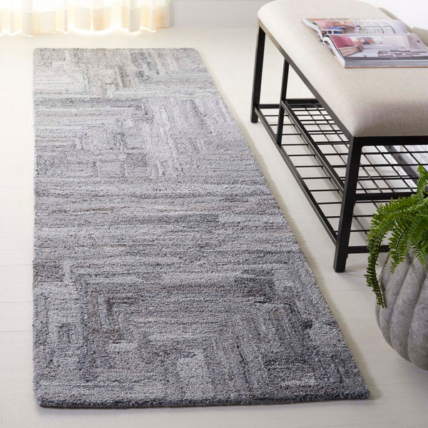Safavieh Abstract 879 ABT879 Hand Tufted Modern Rug Grey ABT879F-3
