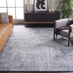 Safavieh Abstract 879 ABT879 Hand Tufted Modern Rug Grey ABT879F-3