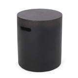 Christopher Knight Home® - Noble House - - Outdoor Lightweight Concrete Side Table,