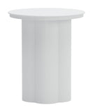 Kogur Side Table White 704021 Zuo Modern