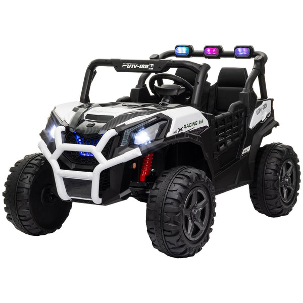 English Elm Qaba 24v Two Seat Kids Ride on Car with Dual Motors Spring Suspension Remote W2225P249871