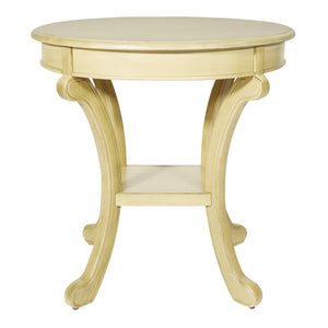 OSP Home Furnishings Vermont Accent Table Antique Celedon