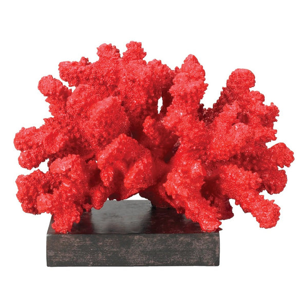 Atlas A-Fire Coral-Inspired Decorative Object - Vibrant Red Accent for Coastal and Modern Décor Spaces AC11001-01