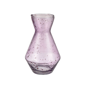 Atlas Abby Vase - Elegant Pale Pink Seeded Glass Decor for Fresh Flowers or Stylish Home Accents Small AC11003-01
