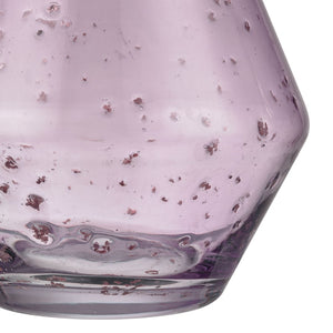 Atlas Abby Vase - Elegant Pale Pink Seeded Glass Decor for Fresh Flowers or Stylish Home Accents Small AC11003-01