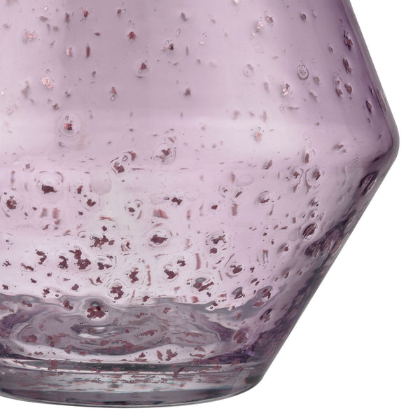 Atlas Abby Vase - Elegant Pale Pink Seeded Glass Decor for Fresh Flowers or Stylish Home Accents Large AC11003-02