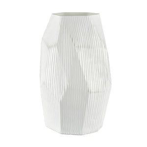 Atlas Aggie Vase - Sculptural Frosted Glass Centerpiece for Scandinavian & Coastal Home Décor Styles AC11014-01