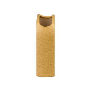 Atlas Agna Vase – Sculptural Earthenware with Midcentury Charm and Playful Light Pink Finish for Decor Small AC11016-01