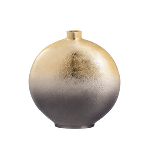 Atlas Alana Vase Set of 2 - Modern Metal Decor with Ombre Finish for Stylish Floral Arrangements & Home Decor AC11021-01S