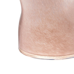 Atlas Alina Vase - Elegant Light Pink Glass Accent for Modern Decor, Perfect for Bouquets or Stems Small AC11024-01