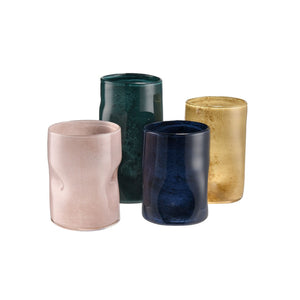 Atlas Alina Vase - Elegant Light Pink Glass Accent for Modern Decor, Perfect for Bouquets or Stems Extra Large AC11024-04