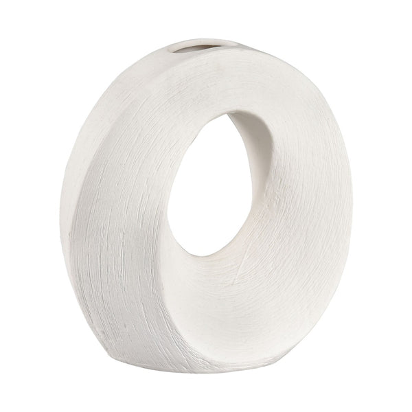 Atlas Allora Sculptural Vase Set of 2 - Modern Minimalist Earthenware for Stylish Home Décor & Arrangements AC11025-01S