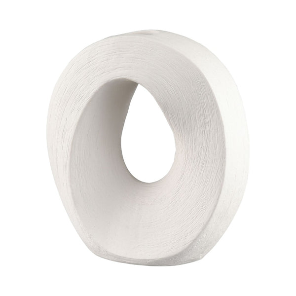 Atlas Allora Sculptural Vase Set of 2 - Modern Minimalist Earthenware for Stylish Home Décor & Arrangements AC11025-01S