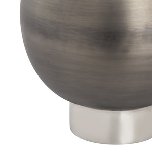 Atlas Allred Oversized Metal Vase - Stunning Two-Tone Decorative Accent for Modern Home Decor & Styling AC11026-01
