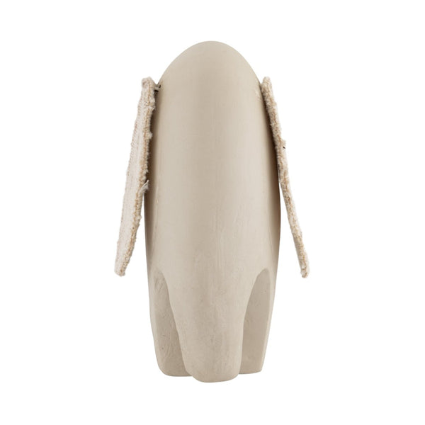 Atlas Amigo Elephant Sculpture - Minimalist Cream Décor Accent for Modern Homes & Stylish Interiors AC11031-01