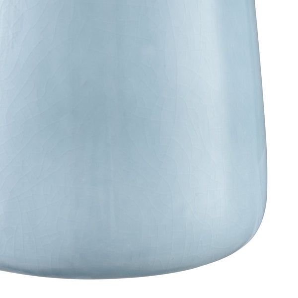Atlas Andra Vase Set of 3 - Handcrafted Bud Vases with Unique Crackle Finish in Blue and Beige Tones AC11036-01S