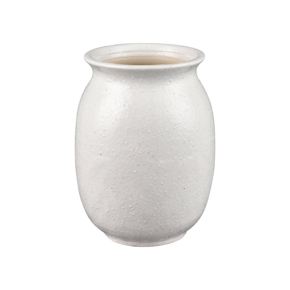 Atlas Annie Vase - Handcrafted Earthenware with Sunflower Motif for Rustic and Modern Décor Appeal Medium AC11040-01