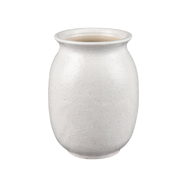 Atlas Annie Vase - Handcrafted Earthenware with Sunflower Motif for Rustic and Modern Décor Appeal Medium AC11040-01