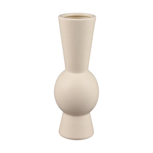 Atlas Arcas Vase - Sculptural Earthenware Decorative Accessory for Modern and Farmhouse Interiors Large AC11045-01