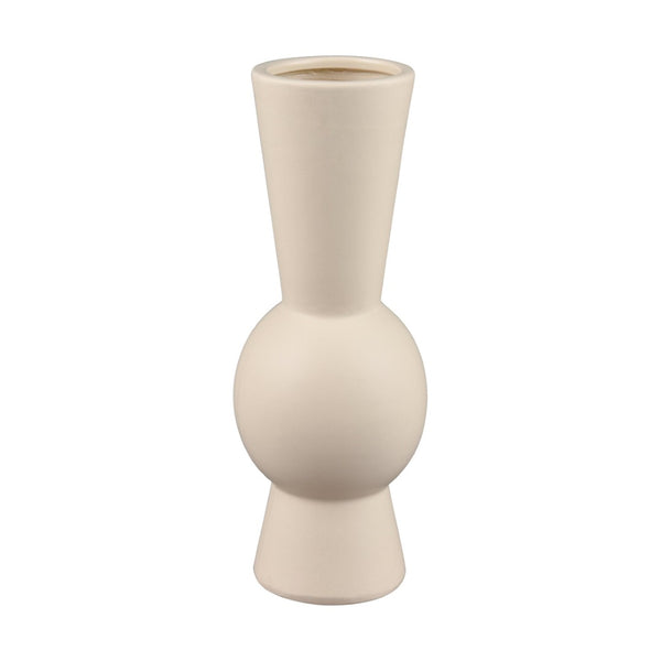 Atlas Arcas Vase - Sculptural Earthenware Decorative Accessory for Modern and Farmhouse Interiors Large AC11045-01