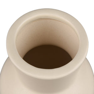 Atlas Arcas Vase - Sculptural Earthenware Decorative Accessory for Modern and Farmhouse Interiors Large AC11045-01
