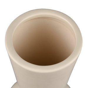Atlas Arcas Vase - Sculptural Earthenware Decorative Accessory for Modern and Farmhouse Interiors Medium AC11046-01