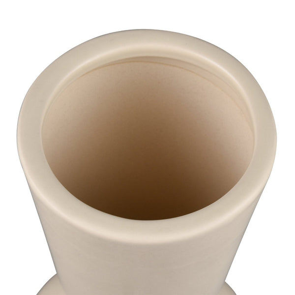 Atlas Arcas Vase - Sculptural Earthenware Decorative Accessory for Modern and Farmhouse Interiors Medium AC11046-01