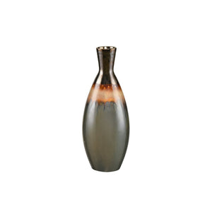 Atlas Arne Vase - Small Earthenware Beauty with Ombre Glaze, Ideal for Elegant Floral Arrangements & Decor AC11055-01