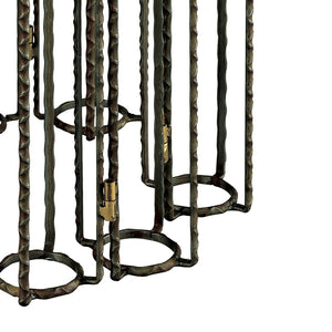 Atlas Ascencio Sculptural Candleholder – Adjustable Aged Brass Design for Stunning Ambient Lighting Display AC11056-01