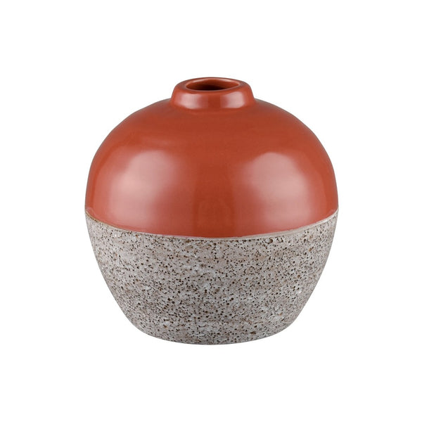 Atlas Baer Decorative Bud Vase Set of 3 - Contemporary Earthy Accents for Stylish Floral Arrangements AC11065-01S