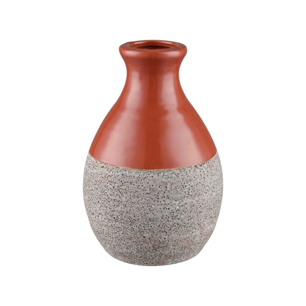 Atlas Baer Decorative Bud Vase Set of 3 - Contemporary Earthy Accents for Stylish Floral Arrangements AC11065-01S