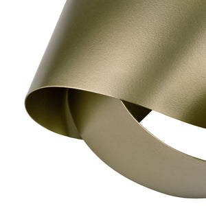 Atlas Bayer Object - Hand-Forged Matte Gold Sculptural Accent for Contemporary Home Décor and Display Large Gold AC11078-02
