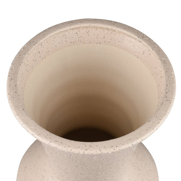 Atlas Belen Vase - Striking Modern Design with Sculptural Depth for Contemporary and Classic Interiors Large Cream AC11084-01