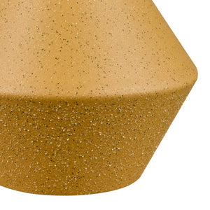 Atlas Belen Vase - Striking Modern Design with Sculptural Depth for Contemporary and Classic Interiors Small Yellow AC11086-01