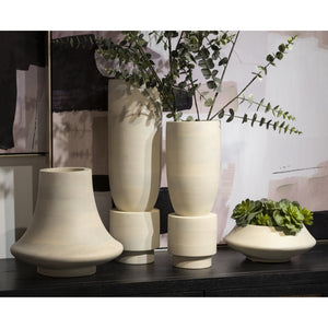 Atlas Belle Vessel: Elegant Italian Midcentury Decor in Solid Mango Wood – Sculptural Accent for Any Space AC11089-01