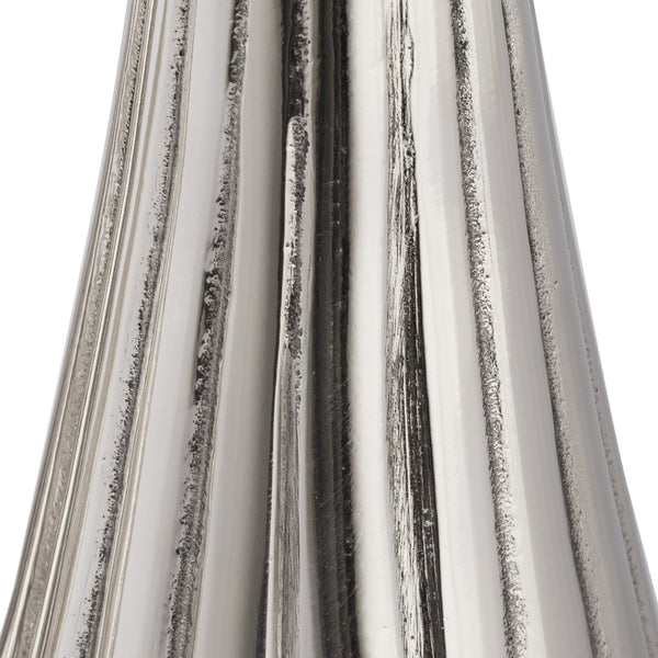 Atlas Bion Candleholder Set of 3 - Elegant Metal Holders in Polished Nickel for Modern Home Décor AC11102-01S