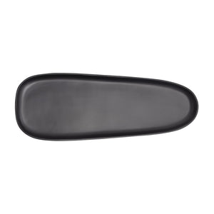 Atlas Blain Tray Set of 2 – Stylish Matte Black Metal Trays for Modern Home Décor and Organizing Needs AC11104-01S