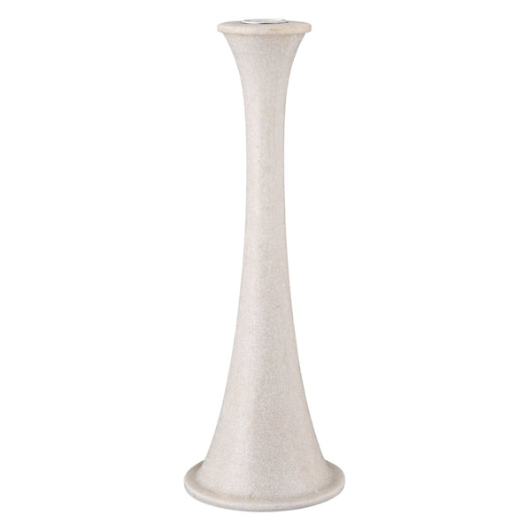 Atlas Bonnie Candleholder Set of 2 - Alabaster Taper Holders for Elegant Tabletop Decor & Styling AC11111-01S
